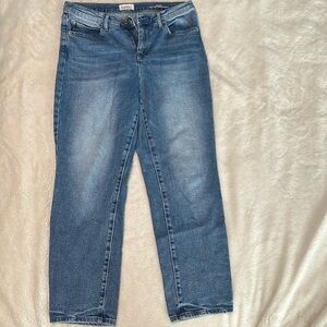 Nicole Miller New York SoHo High Rise Slim Straight jeans in a size 8